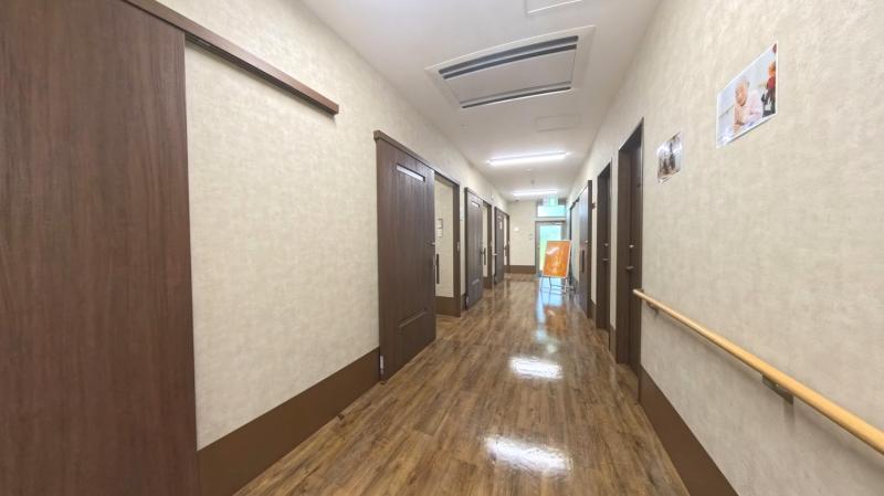 ピースフリー富田林弐番館の玄関