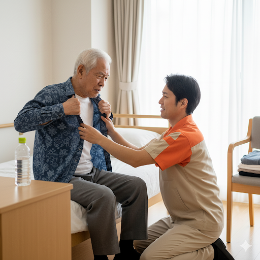 【介護の基本】認知症による着替え拒否の原因と正しい対応方法