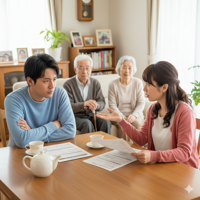 親の介護で兄弟姉妹トラブル 役割分担や費用でもめないための解決策