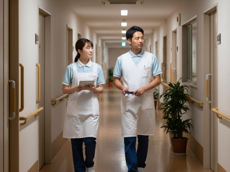 老人ホームの夜間体制は大丈夫？看護師・介護士の配置人数や緊急時の対応を解説