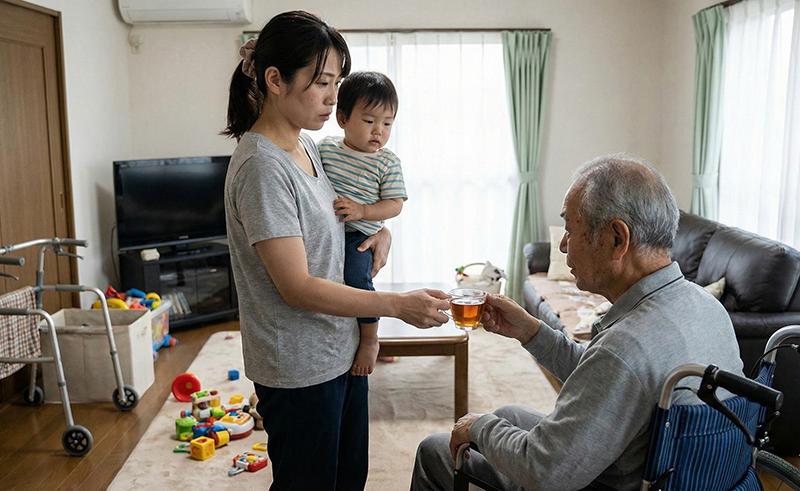 【ダブルケア】育児と介護の両立がつらい方へ！共倒れを防ぐ支援サービスと費用負担の軽減策