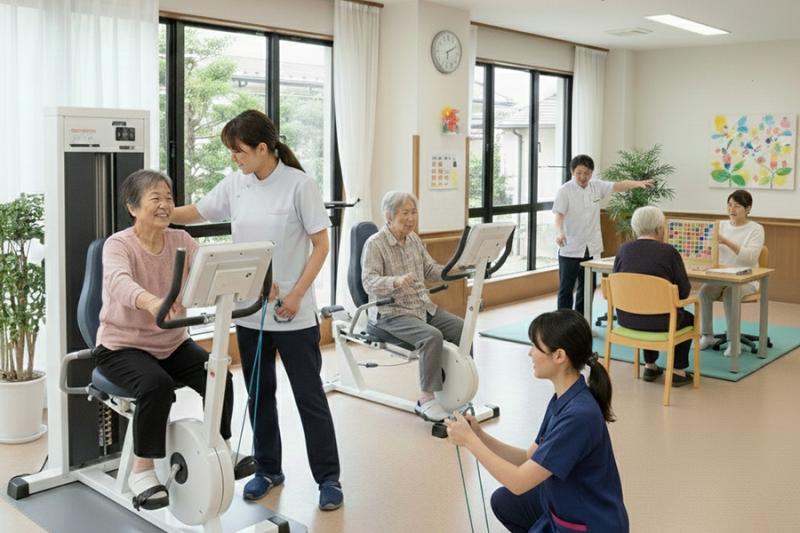 【リハビリ職の違いを解説】理学療法士(PT)・作業療法士(OT)・言語聴覚士(ST)の役割と老人ホームでの活動内容
