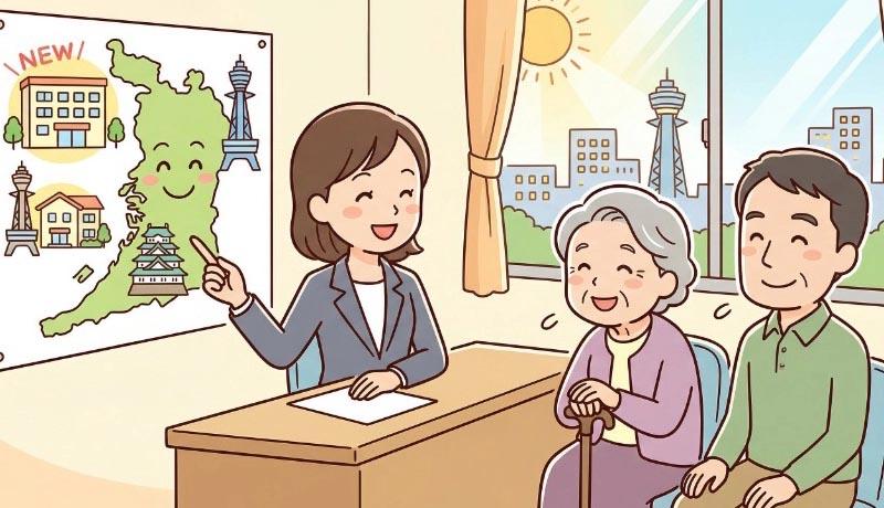 大阪で家族が納得する老人ホーム選びを!意見の不一致や遠方、移動の壁を越えた厳選相談事例まとめ